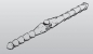 Preview: 1045113 Stiftscharniere Robart 3mm 6 Stück
