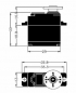 Preview: 112086 Servo Hitec HS-85BBMG 13mm/22g 30N/0,16s