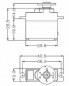 Preview: 112088 Servo Hitec HS-82MG 12mm/19g 29N/0,11s