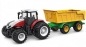 Preview: 22600 RC TRAKTOR MIT KIPPANHÄNGER, LICHT & SOUND, 1:24 RTR