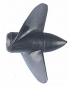 Preview: 2299.33 Schiffspropeller Race 3-Blatt 33mm/M4 rechtslaufend
