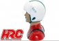 Preview: HRC38030A Pilot Sport /1:6 Helm weiß/rot
