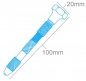 Preview: 455661 Handbohrfutter 0,3 - 3mm 4 Einsätze
