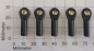 Preview: 5202 Kugelgelenk/Kugel 6,3mm / M3 B3mm 5 Stück