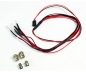 Preview: AB2320041 LED-Set 2+2/JR Weiß/Rot +Alu-Halter