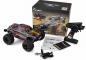 Preview: 22628 HYPER GO MONSTERTRUCK BRUSHLESS 4WD 1:16 RTR BLAU/ROT
