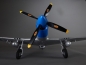 Preview: DB004PB DERBEE P51D-Mustang 75cm PNP blua Warbird
