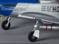 Preview: DB004PB DERBEE P51D-Mustang 75cm PNP blua Warbird