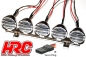 Preview: HRC8721 Lichtset - 1/10 oder Monster Truck - LED - JR Stecker