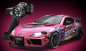 Preview: 10041 1:43 4WD Drift/Race Car SUPRA RTR - 1087X pink