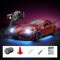 Preview: 10042 1:43 4WD Drift/Race Car SUPRA RTR - rot