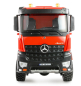 Preview: 22684 Mercedes-Benz Arocs Kipper 6x6 1:14 RTR rot