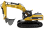 Preview: 22732 G705E Bagger Metall 1:14 RTR gelb