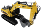Preview: 22732 G705E Bagger Metall 1:14 RTR gelb