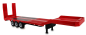Preview: 22742 Tieflader-Sattelauflieger Dreiachser für Scania 1:18 rot