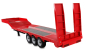 Preview: 22742 Tieflader-Sattelauflieger Dreiachser für Scania 1:18 rot