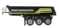 Preview: 22736 Dreiachs-Sattelauflieger mit Kippmulde aus Metall 1:14 schwarz
