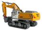 Preview: 22749 RC-Bagger G100E 1:19 Vollmetall gelb