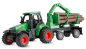 Preview: 22792 Traktor aus Metall mit Rückeanhänger + Ladekran