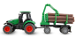 Preview: 22792 Traktor aus Metall mit Rückeanhänger + Ladekran