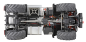 Preview: 22803 Mercedes-Benz U319 Unimog Geräteträger 4WD 1:14 RTR grün
