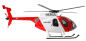 Preview: 25374 MD500 Pro GPS Helikopter Police 9-Kanal 3D/6G RTF