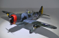 Preview: PH217 Phoenix P47 Thunderbolt GP/EP 35-55CC ARF Carbon - 201 cm