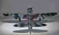 Preview: PH217 Phoenix P47 Thunderbolt GP/EP 35-55CC ARF Carbon - 201 cm