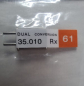 Preview: F105061 Empfänger-Quarz FM-DS 35 MHz Kanal 61