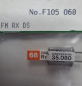 Preview: F105068 Empfänger-Quarz FM-DS 35 MHz Kanal 68