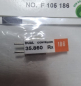 Preview: F105186 Empfänger-Quarz FM-DS 35 MHz Kanal 186