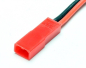 Preview: C1499 BEC-Buchse mit Kabel 22AWG 30cm
