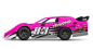 Preview: TRX104364-74-PINK Slash Modified BL-2S Pink 1/10 Dirt Oval Racer RTR Brushless
