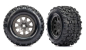 Preview: TRX10770-GRAY Reifen/F. TRX Mini-Maxx/Heck Std. Grau 2 Stück