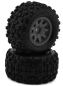 Preview: TRX10770-GRAY Reifen/F. TRX Mini-Maxx/Heck Std. Grau 2 Stück