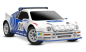 Preview: TRX108046-1-WHT MINI-Rally VXL-Power 4x4 blau Ford RS200 RTR Brushless