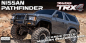 Preview: TRX110056-4-SLVR TRX-4 Nissan Pathfinder / Terrano silber 1/10 RTR Brushed, Clipless,