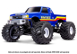 Preview: TRX7691-BLUE Karosse TRX X-Maxx BIGFOOT #8 blau