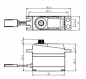 Preview: Servo Savöx SV-1257MG-HV 15mm