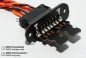 Preview: A85099 EWC6-Rumpfkabel mit JR-Buchsen, 100cm