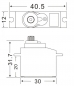 Preview: C5638 Servo Master DS3012MG 30x12x31mm 32N/0,09s 