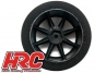 Preview: HRC61093BK Reifen/F 1:10 *12 Moosgummi 35°/B30