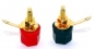 Preview: 9004B Bananenstecker-Einbaubuchsen 4mm / Gold