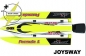 Preview: JOY8203V2 MAD SHARK Rennboot gelb-schwarz