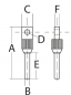 Preview: 70190 Augenschrauben M2x20 B1,7mm MS 5 Stück