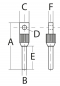 Preview: 070192 Augenschrauben M3x26 B1,7mm MS 5 Stück