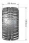 Preview: LR- T3231VBC Reifen/F. 1:10/Lou CR-CHAMP 1.9 CHR
