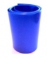 Preview: 64600 Schrumpfschlauch 95 mm / 1 mtr., blau transparent