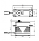 Preview: SW-2290SG Servo Savöx SW-2290SG black HVWP