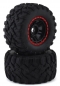 Preview: TRX8972R Reifen/F. TRX MAXX AllTerrain schwarz/rot